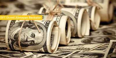 Havale ve EFT Ücreti Almayan Bankalar