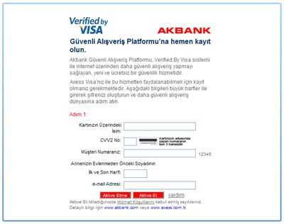 3D Secure Akbank