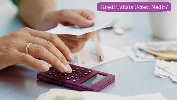 Kredi Tahsis Ücreti Nedir?