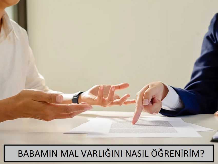 Babamın Mal Varlığını Nasıl Öğrenebilirim?